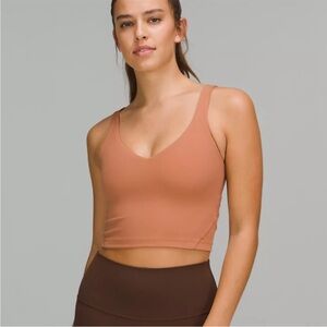 Lululemon Athletica Brown Crop Top Size 4